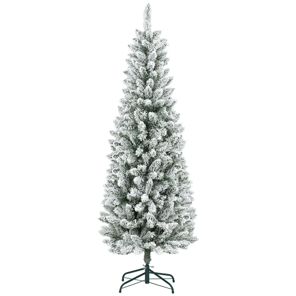 Oigger Albero di Natale 180cm con 479 Rami Innevati