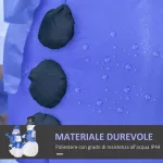 Decorazione Natalizia Impermeabile con Picchetti e Corde