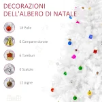 Albero di Natale Artificiale in PVC