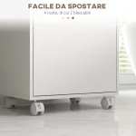 Mobiletto Bagno con Vassoio Rimovibile