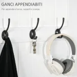 Appendiabiti con Panca Contenitore in MDF