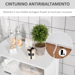 Mobile Bagno Multiuso con Armadietto 2 Ante