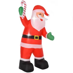 Oigger Babbo Natale Gonfiabile da Esterno 243cm