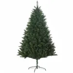 Oigger Albero di Natale Artificiale 180cm con 800 Rami e Base in Metallo