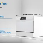 PremierTech PTLS6 Bianca Lavastoviglie 6 coperti 8 programmi libera installazione