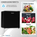 Mini Frigo Bar Nero 45 Litri Frigo Hotel Frigo Ufficio Classe E - PT-F47B PremierTech