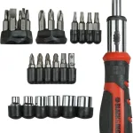 Black & Decker Kit Giravite a Cricchetto con 27 inserti  - BDHT0-62130