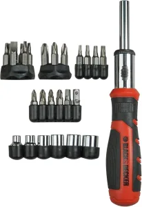 Black & Decker Kit Giravite a Cricchetto con 27 inserti  - BDHT0-62130