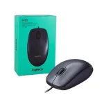 Logitech M 90 corded optical Mouse USB nero