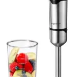 Aigostar 30iom  Frullatore ad Immersione con Recipiente da 0.7 L 600Watt