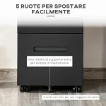 Cassettiera Ufficio con Ruote