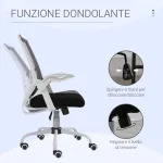 Sedia da Ufficio Ergonomica ad Altezza Regolabile