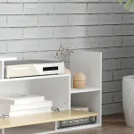 Bianco e Legno Naturale