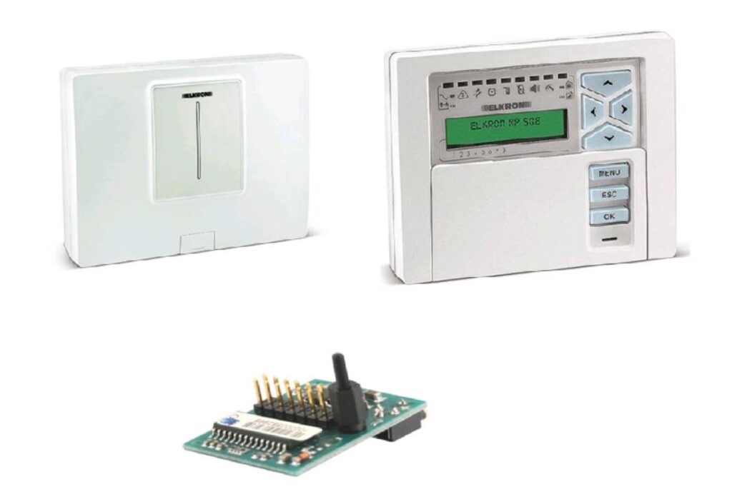 Elkron kit centrale MP504TG-CP + KP500D + SV504