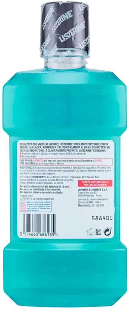 Listerine LISTERINE COLLUTTORIO COOLMINT 500 ML.
