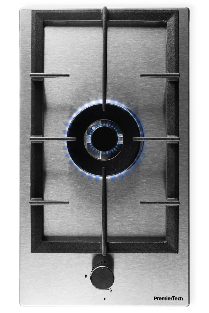 PremierTech PC301 Piano cottura a gas 1 fuoco 30cm Inox mono fiamma PremierTech PC301 Piano cottura a gas 1 fuoco 30cm Inox mono fiamma