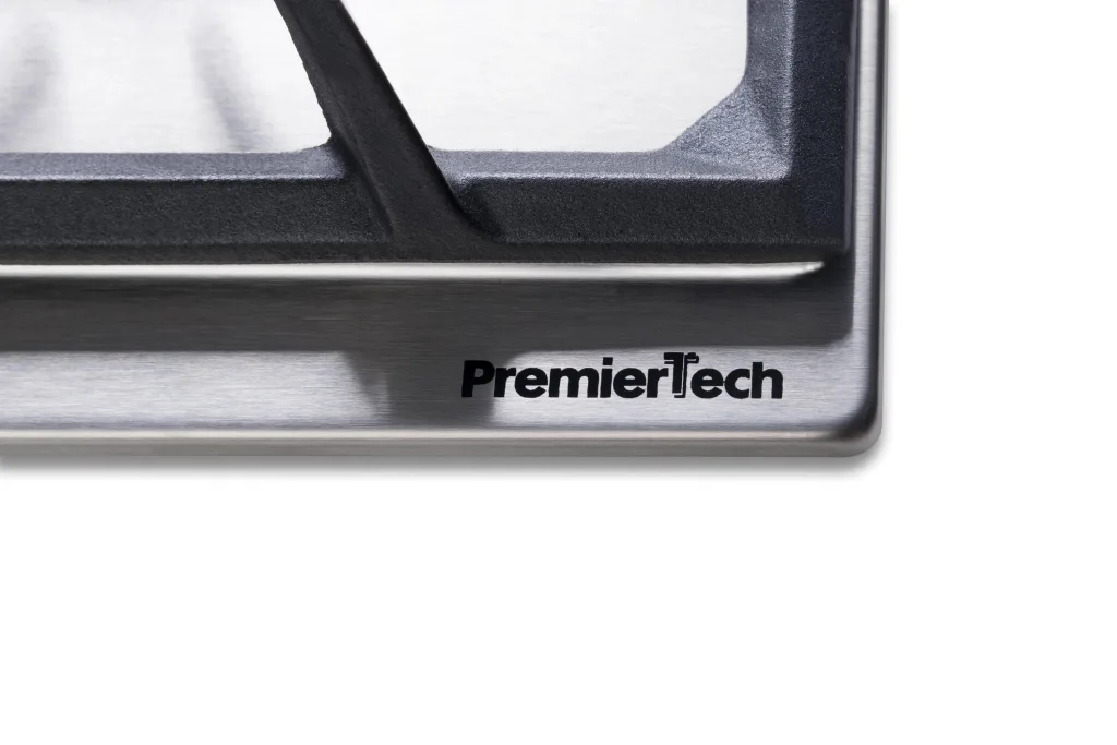 PremierTech PC906 Piano Cottura a Gas a 6 fuochi da 90 cm doppio Wok in Acciaio Inox