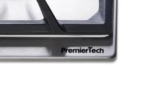PremierTech PC906 Piano Cottura a Gas a 6 fuochi da 90 cm doppio Wok in Acciaio Inox