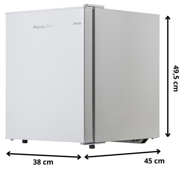 PremierTech Mini Frigo Bar 36 Litri Frigo Hotel Frigo Ufficio Classe E Bianco PT-F36