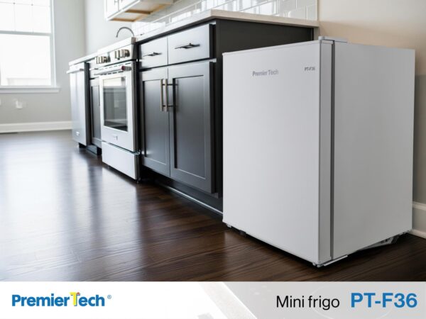 PremierTech Mini Frigo Bar 36 Litri Frigo Hotel Frigo Ufficio Classe E Bianco PT-F36
