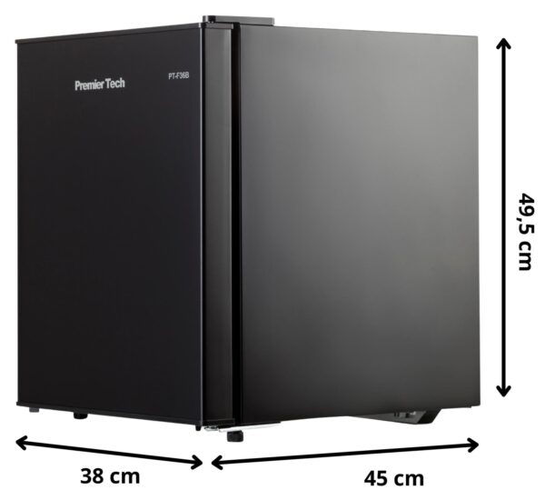 PremierTech Mini Frigo Bar 36 Litri Frigo Hotel Frigo Ufficio Classe E Nero PT-F36B