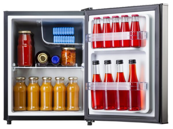 PremierTech Mini Frigo Bar 36 Litri Frigo Hotel Frigo Ufficio Classe E Nero PT-F36B