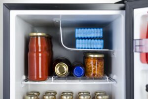 PremierTech Mini Frigo Bar 36 Litri Frigo Hotel Frigo Ufficio Classe E Nero PT-F36B