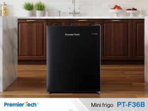 PremierTech Mini Frigo Bar 36 Litri Frigo Hotel Frigo Ufficio Classe E Nero PT-F36B