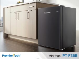 PremierTech Mini Frigo Bar 36 Litri Frigo Hotel Frigo Ufficio Classe E Nero PT-F36B