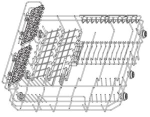 Premiertech Cestello Mini lavastoviglie PTLS6 - PTLS6S