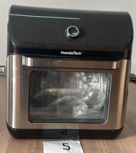 ** Friggitrice ad Aria - da 12 Litri - 10 Funzioni - Touch Screen - Timer - Acciaio Inox