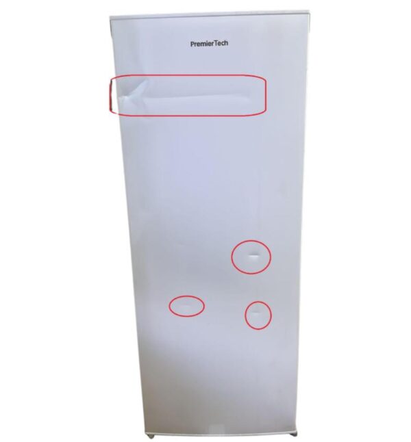 ** Freezer Congelatore Verticale 153 litri Bianco Classe E -24 gradi 42dB