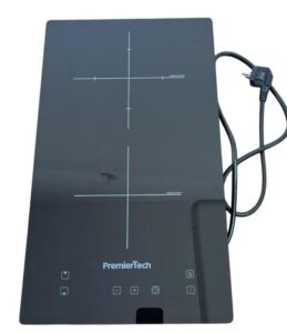 ** EXPO Piano cottura 2 fuochi induzione 3500W vetro nero