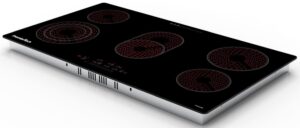 PremierTech Piano Cottura Vetroceramica 5 Zone 90cm Dual Zone PC5C90