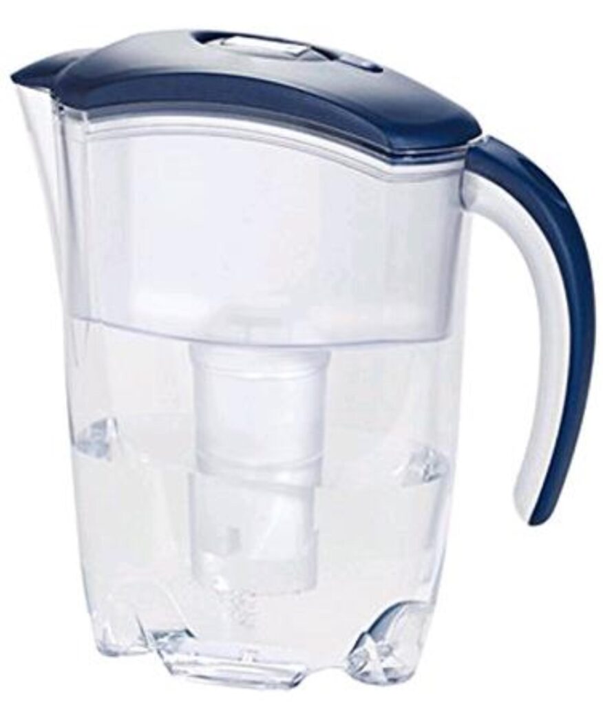 Caraffa Filtrante Depuratrice d'acqua + 1 Filtro colori casuali BAMA Kyara 45200