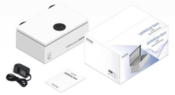 Sanitize Box Custom MEDIUM sistema di sanificazione professionale ad ozono 430x350x261 mm