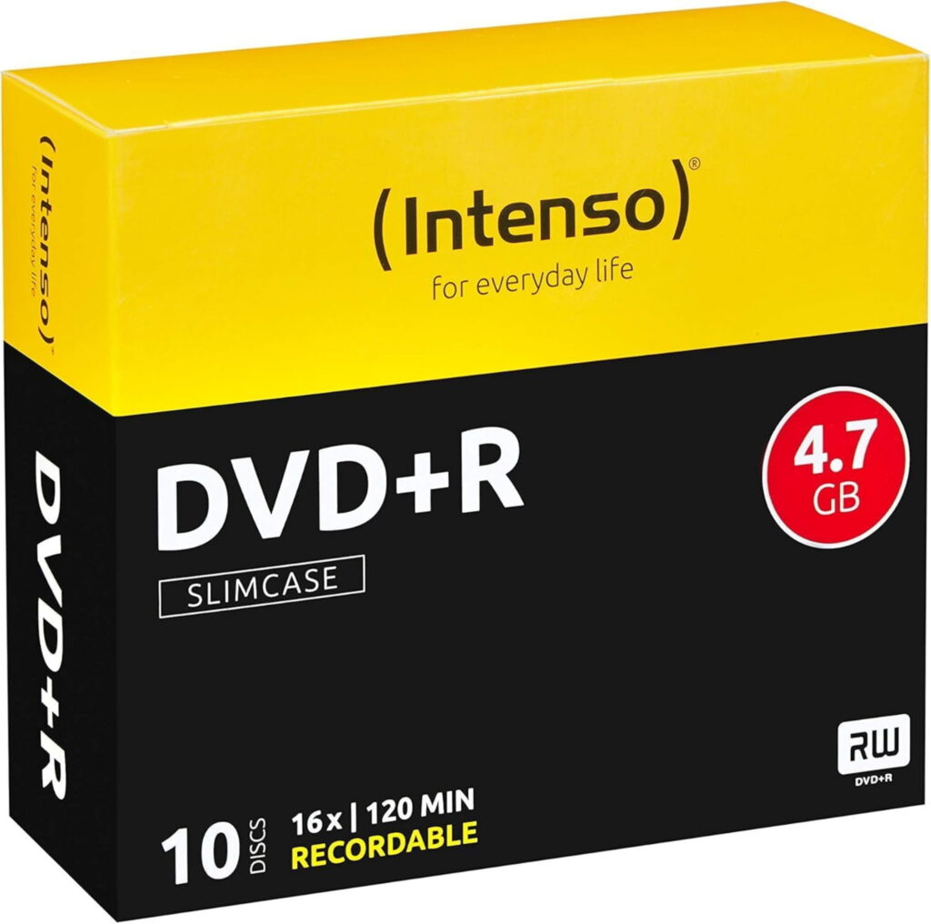 Intenso 4111652 Dvd+R da 4.7 GB