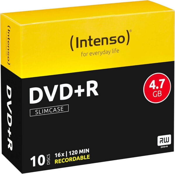Intenso 4111652 Dvd+R da 4.7 GB
