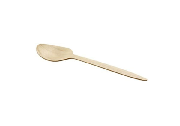 Cucchiai in legno di betulla 16 cm 100 pezzi.